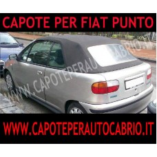 Capote cappotta per Fiat Punto cabrio in pvc originale con lunotto 