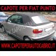 Capote cappotta per Fiat Punto cabrio in pvc originale con lunotto 