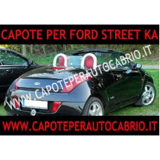 Capote cappotta per Ford StreetKa street Ka cabrio in tessuto originale con lunotto con zip