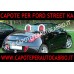 Capote cappotta per Ford StreetKa street Ka cabrio in tessuto originale con lunotto con zip