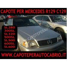 cappotta per Mercedes Pagoda R129 W129 C129 cabrio in tessuto originale con 3 lunotti 280 300 320  500 600 SL